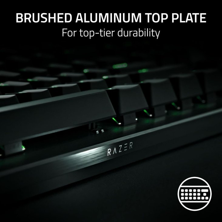 Razer Huntsman V3 Pro Mini 60% Chroma RGB USB-C Gaming Keyboard - Analog-Optical Switches, Black — 8