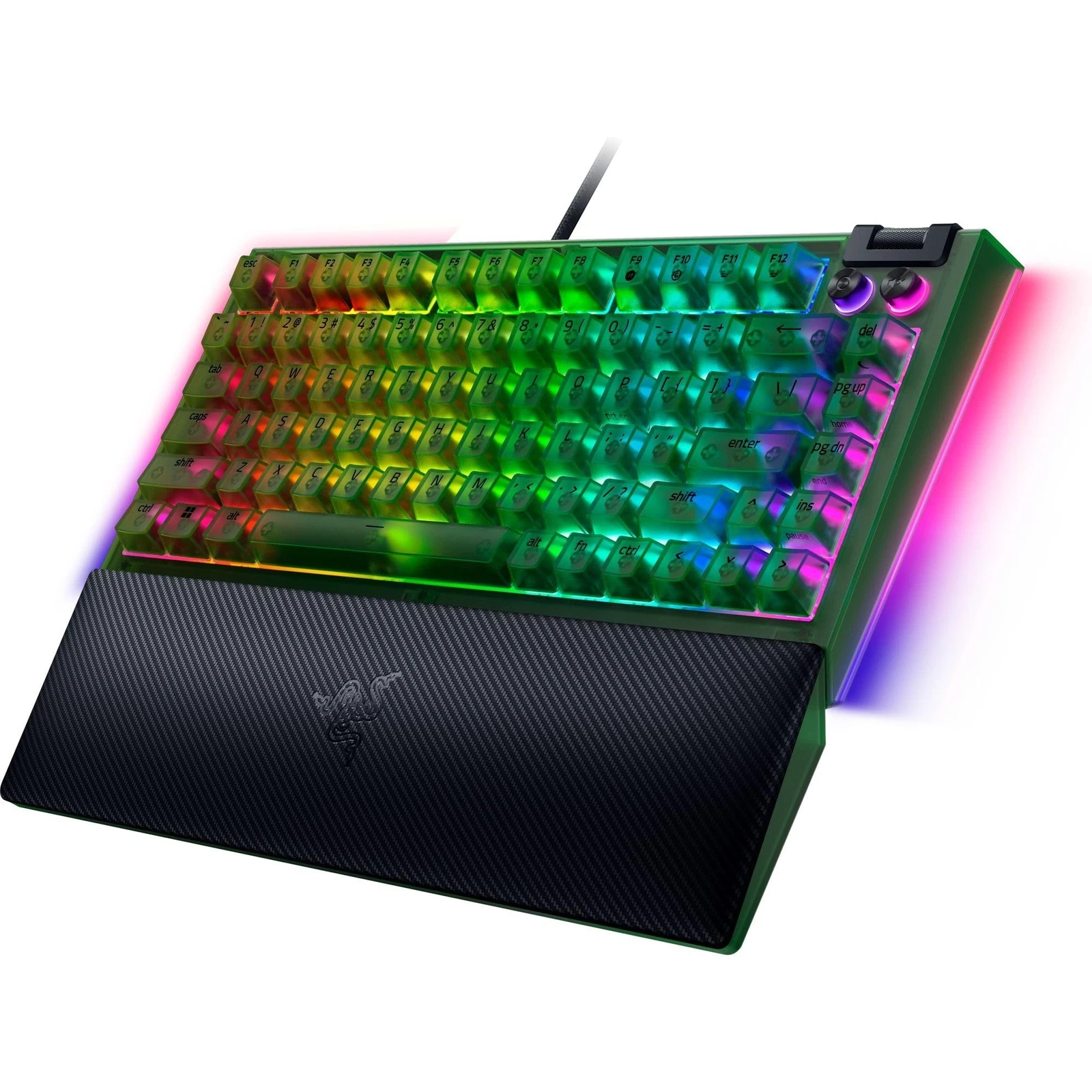 Razer BlackWidow V4 75% Mechanical Gaming Keyboard - Green - RZ03-05003300-R3M1 — 2