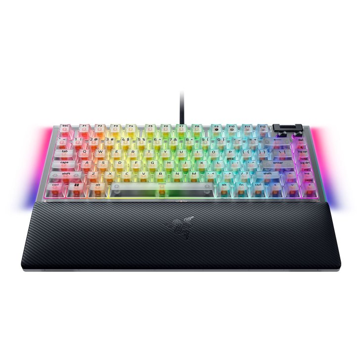 Razer BlackWidow V4 75% Mechanical Gaming Keyboard - Phantom White Edition — 2