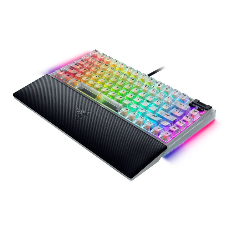Razer BlackWidow V4 75% Mechanical Gaming Keyboard - Phantom White Edition — 4