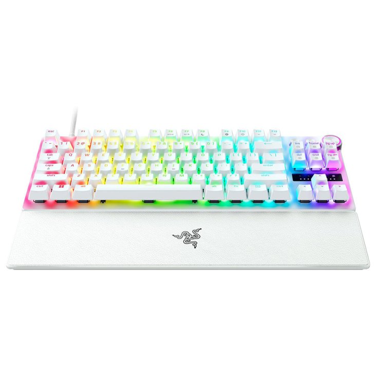 Razer Huntsman V3 Pro Tenkeyless Analog Optical E-sports Gaming Keyboard - White - RZ03-05521000-R3M1 — 3