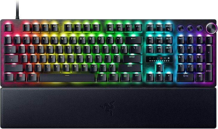 Razer Huntsman V3 Pro 8KHz Analog Optical Esports Keyboard - US Layout - Black - RZ03-05530100-R3M1