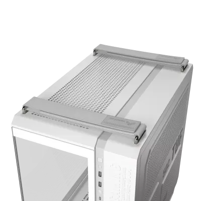 Asus TUF Gaming GT502 Horizon Tempered Glass Dual-chamber ATX Gaming Case - White - 90DC0093-B19010 — 4
