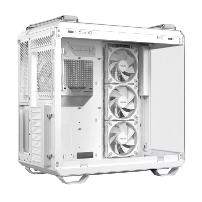 Asus TUF Gaming GT502 Horizon Tempered Glass Dual-chamber ATX Gaming Case - White - 90DC0093-B19010 — 5
