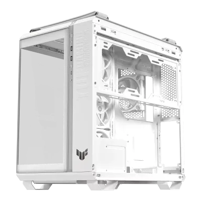 Asus TUF Gaming GT502 Horizon Tempered Glass Dual-chamber ATX Gaming Case - White - 90DC0093-B19010 — 7