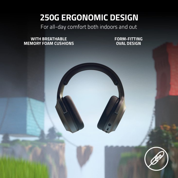 RAZER Barracuda X Edition Gaming Headset - Detachable Mic, Wireless, Black — 3