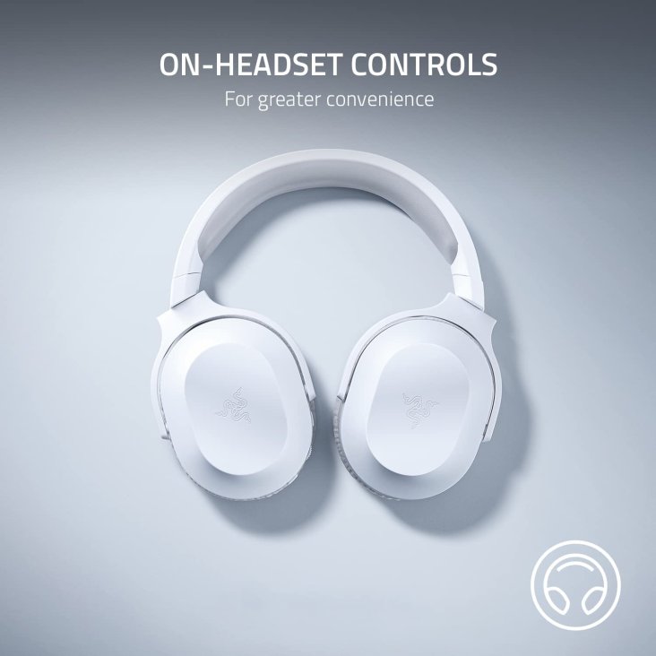 RAZER Barracuda X Edition Gaming Headset - Detachable Mic, Wireless, Mercury White — 6