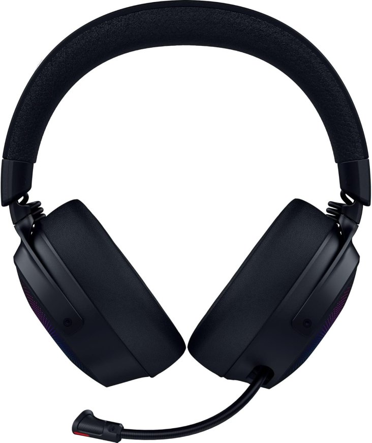 Razer Kraken V4 Pro Gaming Headset - Retractable Mic, Wireless, Black — 10