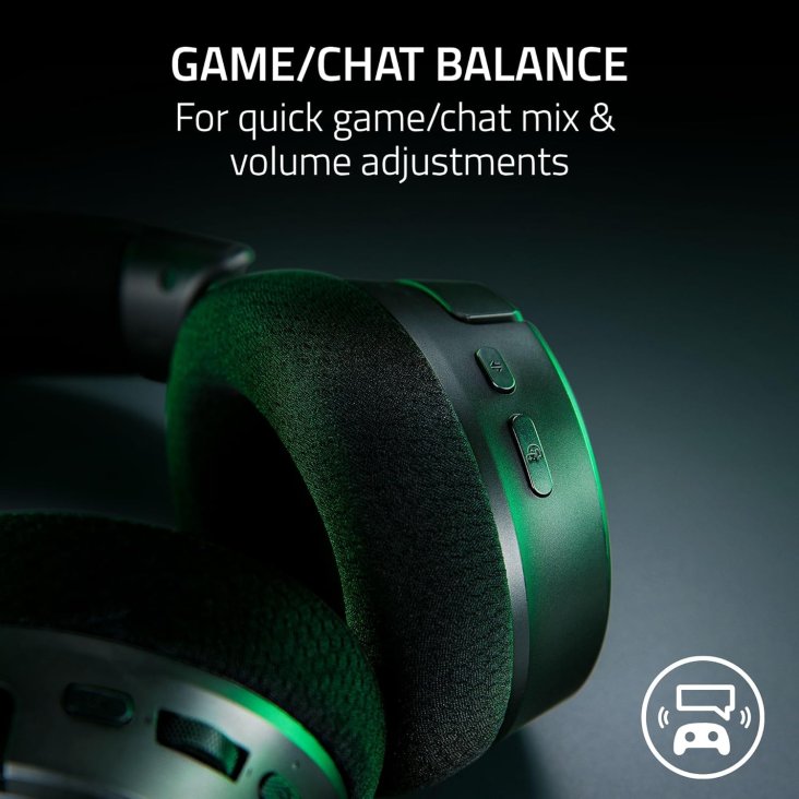 Razer Kraken V4 Gaming Headset - Retractable Mic, Wireless, Black — 6