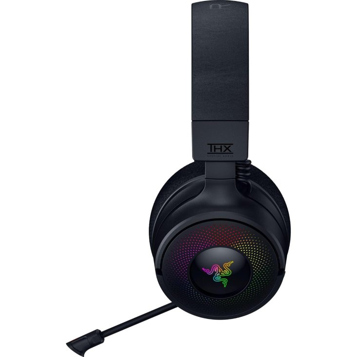 Razer Kraken V4 Gaming Headset - Retractable Mic, Wireless, Black — 9