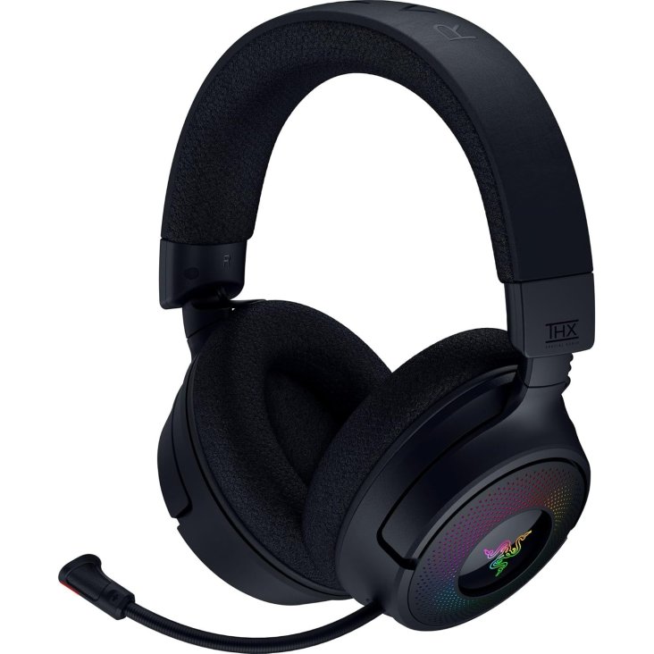 Razer Kraken V4 Gaming Headset - Retractable Mic, Wireless, Black — 10