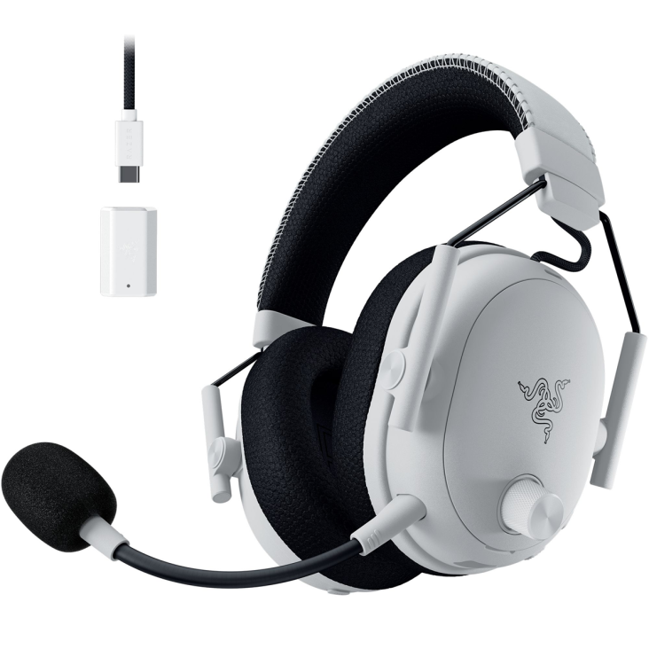 Razer BlackShark V3 Pro Schwarz Wireless ANC Esport Headset - White - RZ04-05400200-R3M1