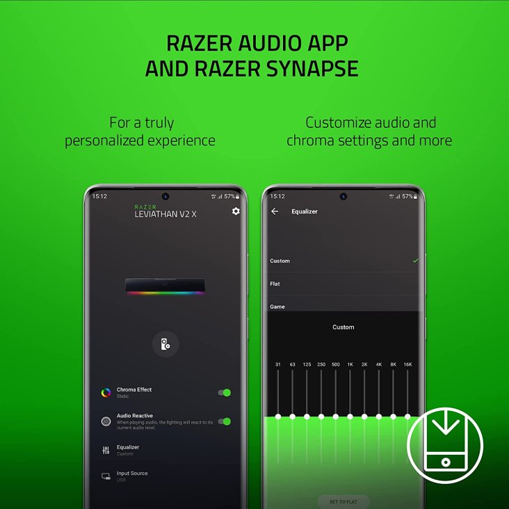 Razer Leviathan V2 X PC Gaming Soundbar - RZ05-04280100-R3M1 — 7