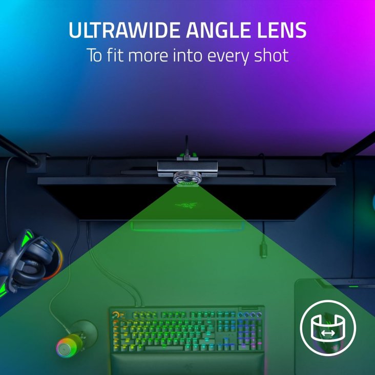 Razer Kiyo V2 Streaming Webcam - AI Powered Auto-Framing - RZ19-05370100-R3M1 — 6
