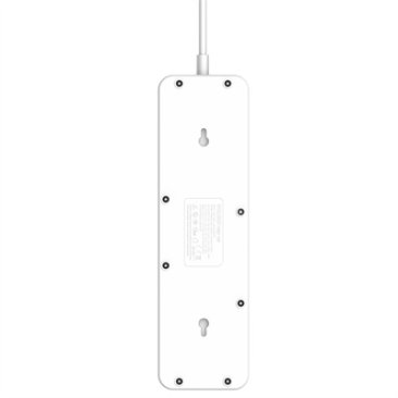 LDNIO SC5415 Power Extension Cord - 5x Universal Outlets, 3x USB-A, 1x USB-C - SC5415 — 4