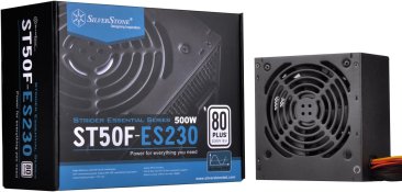 Silverstone Strider ST50F-ES230 500W ATX 80+ 230V EU Non-Modular Power Supply - Black
