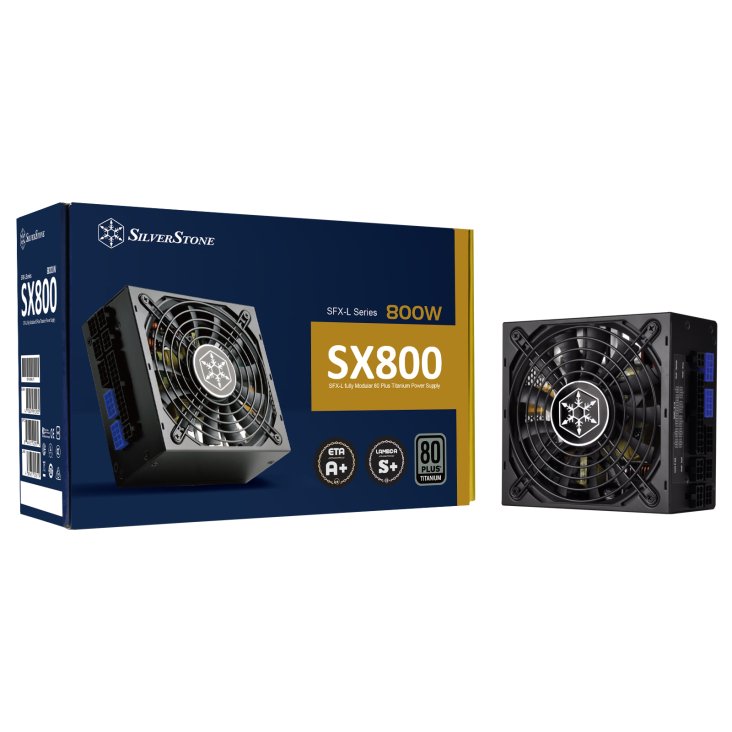 SilverStone SX800-LTI 800W SFX-L 80+ Titanium Full Modular Power Supply
