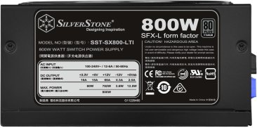 SilverStone SX800-LTI 800W SFX-L 80+ Titanium Full Modular Power Supply — 3