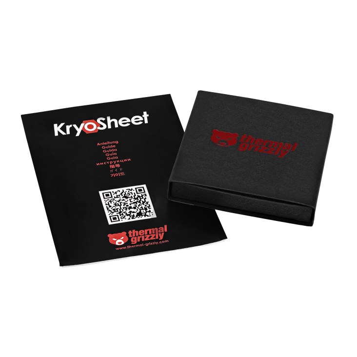 Thermal Grizzly KryoSheet - 33x33x0.2mm Thermal Pad - TG-KS-33-33 — 5
