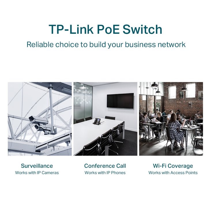 TP-LINK TL-SG1428PE 28-Port Gigabit RJ45 Switch - TL-SG1428PE — 6