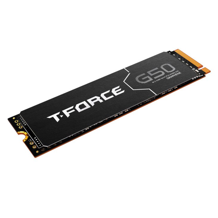 Team Group T-FORCE GA PRO M.2 2280 2TB PCIe Gen5.0x4 with DRAM CACHE with NVMe 3D NAND Internal Solid State Drive - TM8FFJ002T0C129 — 3