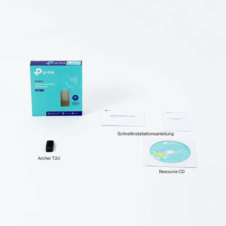 TP-LINK Archer T2U AC600 Wireless Dual Band USB Adapter - TP-LINK AC600 — 6