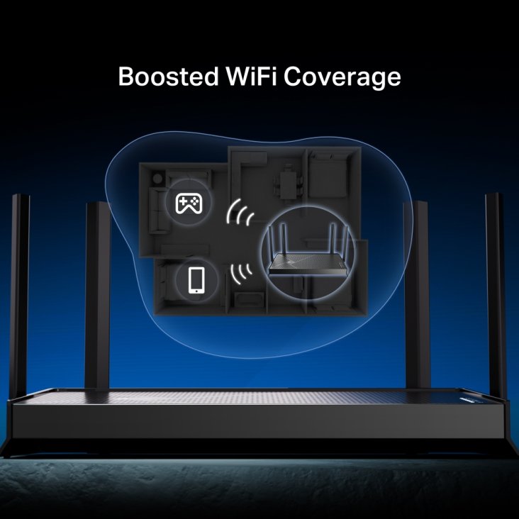 TP-LINK Archer BE230 BE3600 Dual-Band Wi-Fi 7 Router - Tp-Link Archer BE230-BE3600 — 4