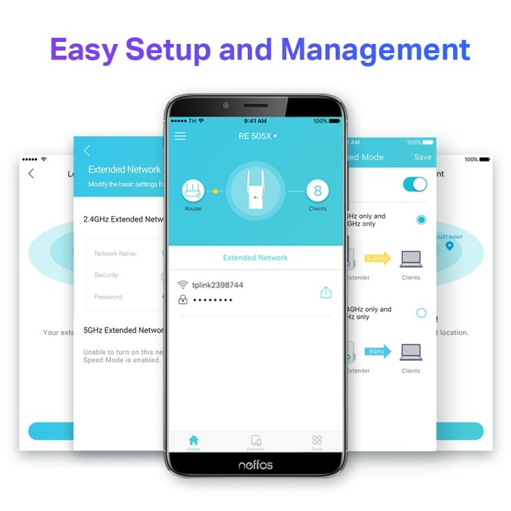 TP-Link RE505X AX1500 Wi-Fi Range Extender — 6