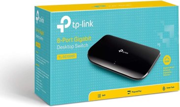 TP-LINK TL-SG1008D 8-Port Gigabit Desktop Switch - TP-LINK TI SG 1008D — 5