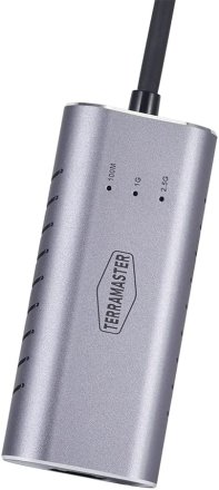 Terramaster USB A to 2.5G Ethernet Adapter, USB 3.0 Gigabit LAN Dongle - USBLAN-2.5G — 2