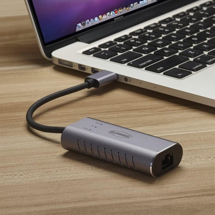 Terramaster USB A to 2.5G Ethernet Adapter, USB 3.0 Gigabit LAN Dongle - USBLAN-2.5G — 5