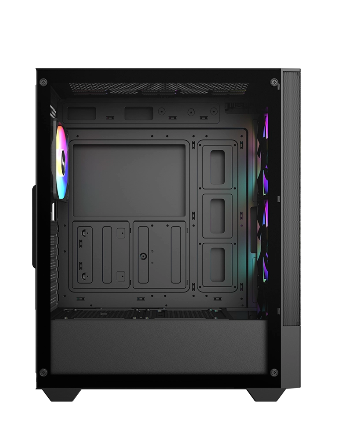 RAIDMAX Vector V218 High-Performance Mesh Gaming PC Case - Black - V218BF — 4
