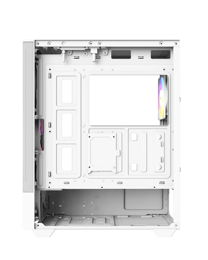 RAIDMAX Vector V218 High-Performance Mesh Gaming PC Case - White - V218WF — 4