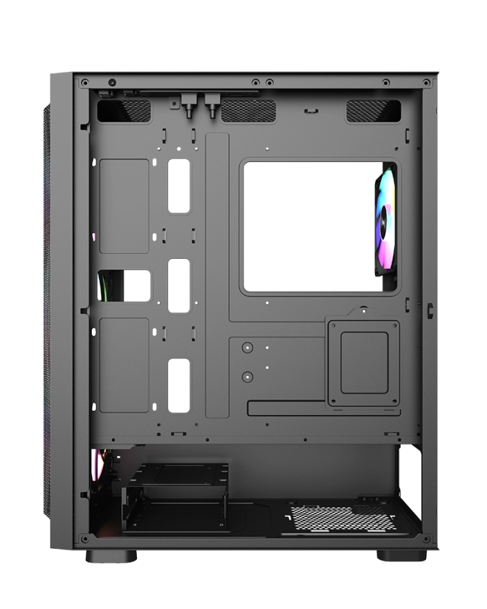 RAIDMAX Vector V219BF ATX Mid-Tower Gaming Computer Case with ARGB - Black - V219BF — 5