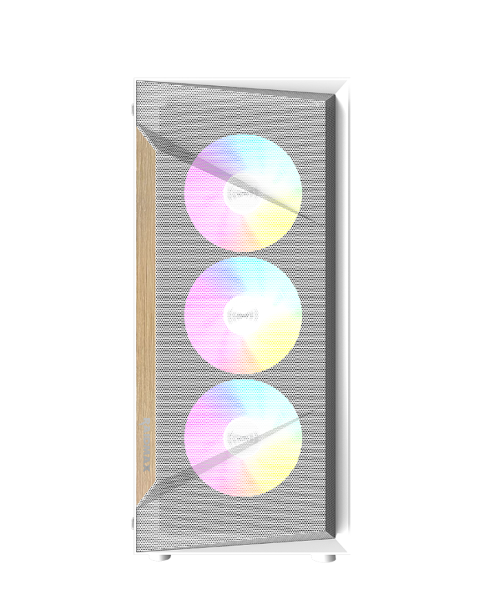 RAIDMAX Vector V219WF ATX Mid-Tower Gaming Computer Case with ARGB - White - V219WF — 2