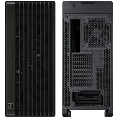 Asus ProArt P602 Wood Edition Metal Panel Mid Tower Computer Case - Black - 90DC00J0-B09020 — 4