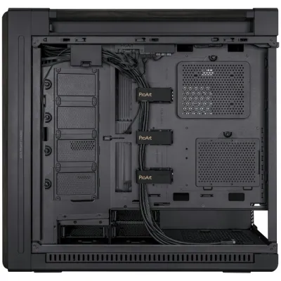 Asus ProArt P602 Wood Edition Metal Panel Mid Tower Computer Case - Black - 90DC00J0-B09020 — 8