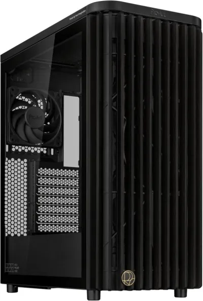Asus ProArt PA401 Wood Edition ATX PC Case - Tempered Glass Panel