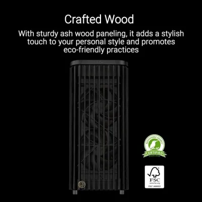 Asus ProArt PA401 Wood Edition ATX PC Case - Tempered Glass Panel — 2