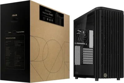 Asus ProArt PA401 Wood Edition ATX PC Case - Tempered Glass Panel — 8