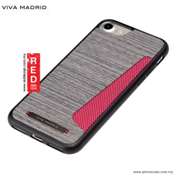 Viva Madrid Atleta iPhone 7 Card Case - Gray - VIVA-IP7CC-ATLDGY — 3