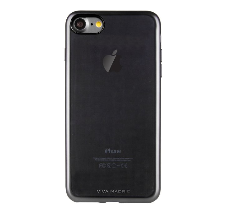 Viva Madrid Metalico Flex iPhone 7 Plus Back Case - Matte Black - VIVA-IP7PBC-MFXBLK — 2
