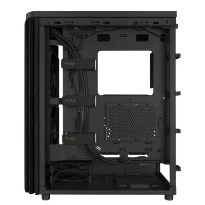 Asus ProArt PA401 Wood Edition Metal Panel ATX Mid-Tower ATX Case - Black - 90DC00M0-B39010 — 4
