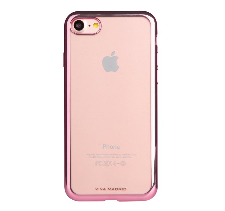 Viva Madrid Metalico Flex iPhone 7 Plus Back Case - Pink - VIVA-IP7PBC-MFXPNK — 2