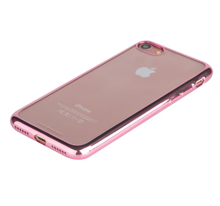 Viva Madrid Metalico Flex iPhone 7 Plus Back Case - Pink - VIVA-IP7PBC-MFXPNK — 3