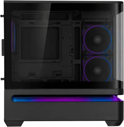Asus PRIME AP202 Micro ATX Computer Case, Up to 360mm Radiator, Supports Up to 420mm Max GPU, Top & Bottom Removable Dust Filters - Black - 90DC00P0-B19000 — 6