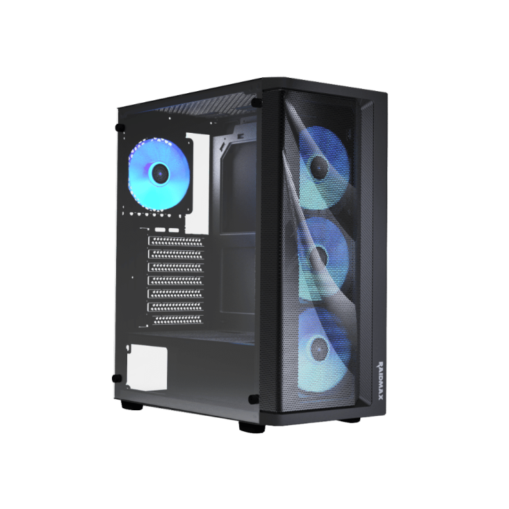 RAIDMAX Meshian X922 ATX Mid Tower Gaming Case - Black - X922TBF