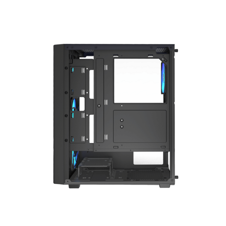 RAIDMAX Meshian X922 ATX Mid Tower Gaming Case - Black - X922TBF — 4