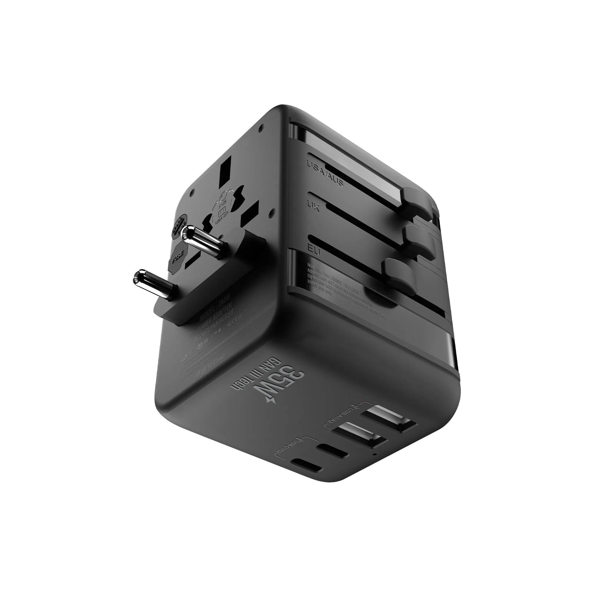 Heatz 35W Universal Travel Adapter Charger