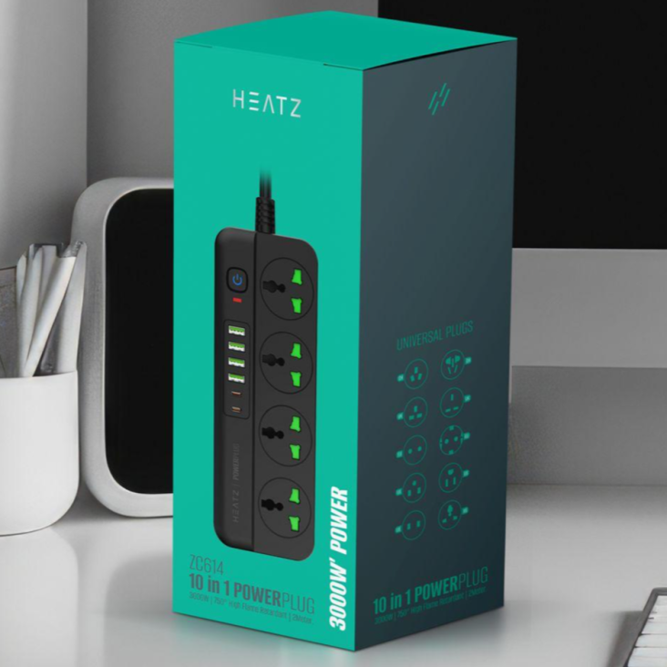 Heatz 10-in-1 Power Plug — 2